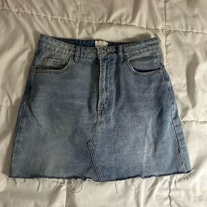 Cotton On Blue Denim Mini Skirt